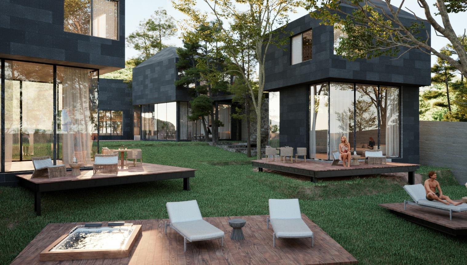 Avándaro Casas de autor entre el bosque y el golf